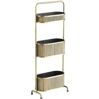 Next Badregal Gerippte Etagere, 1-tlg.