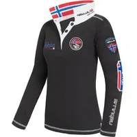 Nebulus Poloshirt BENTY, Q964 - Damen, schwarz, S/36
