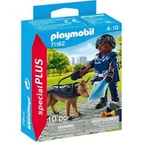 Playmobil® Polizist mit Spürhund (71162), Special Plus Konstruktions-Spielset, Made in Europe