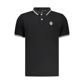 North Sails Schwarzes Baumwoll Herren Polo