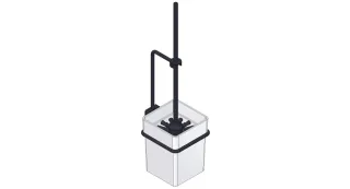 Giese WC Garnitur Wandmodell schwarz matt, 21073-14 21073-14