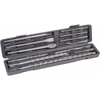 Falon-Tech Betonbohrer SDS-Plus Betonbohrer + Betonmeißel Set Hammerbohrer Bohrersatz, (12-tlg)