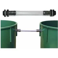 GARANTIA Regentonne Regentonnenverbinder Anschluss:13mm SB-verpacktes Komplett-Set