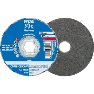 PFERD TOOLS COMBICLICK verpresste Vliesronde CC PNER Hart - 42002182