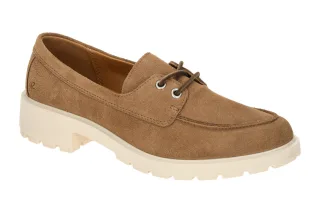 Ecco 231353 METROPOLE VIENNA Damen Halbschuhe camel braun Mokassin