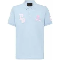 PHILIPP PLEIN Poloshirt SS Multi Skull Logo Polohemd