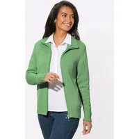 Witt Strickjacke Strickjacke Langarm Materialmix