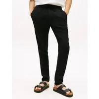 Tommy Hilfiger Chinohose HARLEM PO SORONA LINEN Tapered Leg Fit, aus Leinenmix, teilelastischer Bund