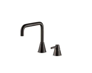 JEE-O cone Zweiloch-Waschtischarmatur niedrig, gun metal, 900-1766 900-1766