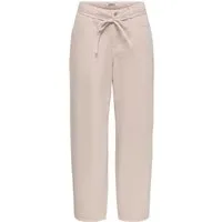 ONLY Stoffhose 2026 8_PRESPRING natur,Casual,Baumwolle,Unifarben,Regular Fit,Mittel