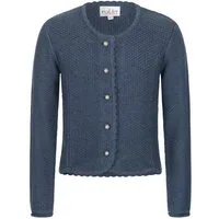 Nübler Trachtenstrickjacke Kinderstrickjacke Yvonne in Blau von Nübler Größe 92