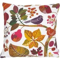 beties Kissenhülle Zauberwald, (1 Stück), Kissenbezug ca. 40x40 cm Dekoration im All Over-Druck elfenbein-bunt