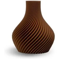 natumo Tischvase Vase Bulba Braun 12 cm