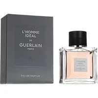 GUERLAIN Eau de Parfum L'Homme Idéal EDP Herren Spray, Würzig-holziger Duft mit Mandel, Kirsche, Vanille und Tonkabohne