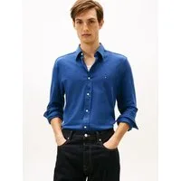 Tommy Hilfiger Langarmhemd KNIT PIQUE FEATHERWEIGHT