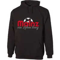G-graphics Hoodie Mainz ein Leben lang Unisex Pullover mit einem Motiv für den echten Fan
