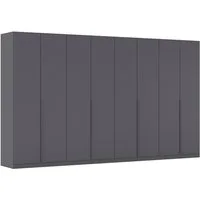 OTTO home Drehtürenschrank Kleiderschrank Schrank Garderobe AGORDO Schlafzimmer (in zwei Griff-Farben, Breiten 91-405 cm, Dekor- oder Hochglanzfront) durchdachte Innenausstattung, in 8 Breiten und 2 Höhen MADE IN GERMANY
