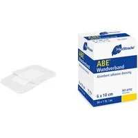 MediTrade Wundpflaster ABE - Wundverband mit Wundauflage, steril, 5x7 cm - 100 Stück