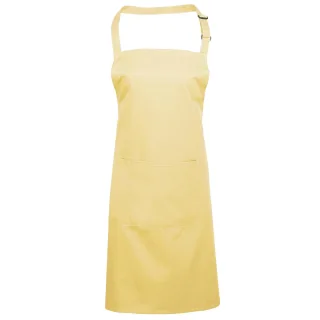 Premier Damen/Damen Farben Bip Schürze mit Tasche (2er Pack) (Zitrone)