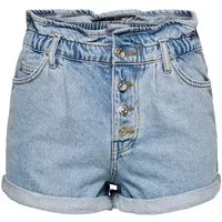 ONLY Jeansshorts ONLCuba (1-tlg) Drapiert/gerafft