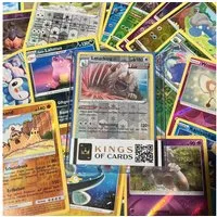 KingsofCards Sammelkarte Pokemon Set mit 20 Holokarten oder Reverseholos- Deutsch