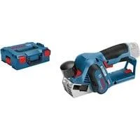 Akku-Hobel GHO 12V-20 Professional solo, Elektrohobel blau/schwarz, ohne Akku und Ladegerät, in L-BOXX