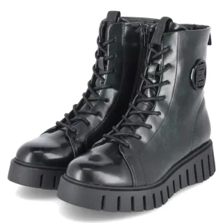 TT. Bagatt Schnürboots  Grün - Gr. 36 -  Textil und Synthetik