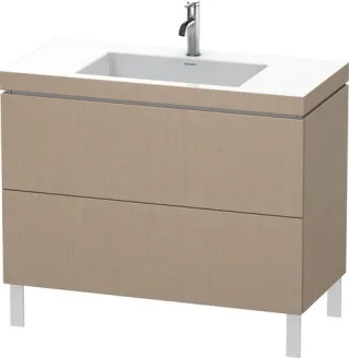 Duravit L-Cube c-bonded Set bodenstehend Leinen Matt 1000x480x698 mm - LC6938O7575 LC6938O7575