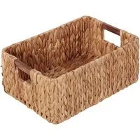 Home affaire Organizer Flechtkorb, Aufbewahrungskorb, (B/T/H): 39/27/16 cm