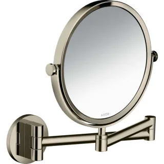 hansgrohe Axor Universal Circular Rasierspiegel 42849830 5-fach Vergrößerung, Wandmontage, polished nickel