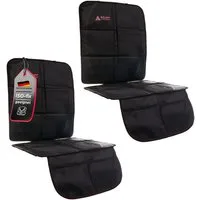 stuff from above Autositzschutz Universal Autositzschoner und Kindersitzunterlage (Iso-Fix geeignet), mit Netztasche, für alle Automarken geeignet, für Vordersitz, Rücksitz & Kindersitz