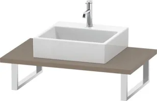 Duravit L-Cube Konsole Leinen Matt 800x550x30 mm - LC106C07575 LC106C07575