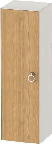 Duravit White Tulip Halbhochschrank Natur Eiche & Nordic Weiß Matt & Seidenmatt 400x360x1320 mm - WT WT1333LH539