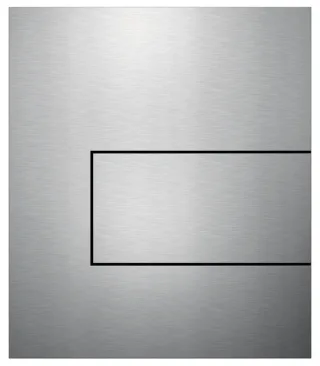 Tece square Urinal-Betätigungsplatte m. Kart. Metall, Edelstahl gebürstet, 9242810 9242810