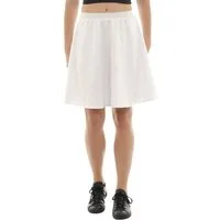 F&K-Mode Midirock Swing Rock Midi Falten Gummibund hohe Taille Swingrock
