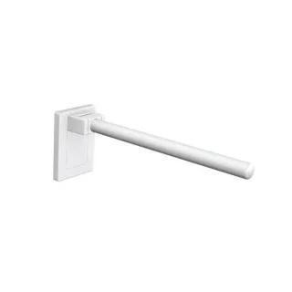 Hewi Mono Stützklappgriff 950.50.1119933 Abdeckung reinweiß, rubinrot, mobil, Ausladung 600mm