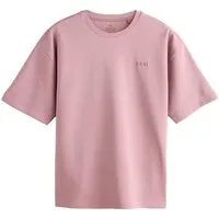 Next T-Shirt Schweres Relaxed Fit T-Shirt aus Motionflex-Stoff (1-tlg)