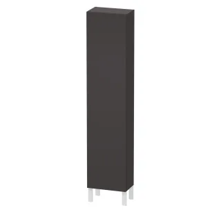 Duravit L-Cube Hochschrank Graphit Supermatt 400x243x1760 mm - LC1170L8080 LC1170L8080