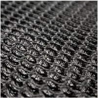 Ch.Cabanski Stoff Matratzenunterlage Abstandsgewirke 10mm Air Mesh - 2m Breit - Black, 3D-Abstandsgewirke für optimale Luftzirkulation
