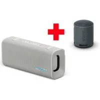 Sony ULT FIELD 3 + SRS-XB100 Bluetooth-Lautsprecher Stereo (A2DP Bluetooth, Bluetooth, HFP, AVRCP Bluetooth, 2er Set - ULT POWER SOUND, 24h-Akku, IP67, wasser- & staubdicht)