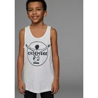 Chiemsee Tanktop BASIC mit Logo-Druck in Kontrast