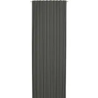 ELBERSDRUCKE Vorhang Verdunklungsgardine verdeckte Schlaufen Midnight grau 255 x 140 cm (1 St), Multifunktionsband, verdunkelnd, Polyester, einfarbig, modern, wärmeisolierend