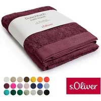 s.Oliver Duschtuch s.Oliver, Premium Qualität, 600 gr/m², auch als Sets erhältlich, Walkfrottier (1-St), große Farbauswahl, auch als Handtuch, Waschhandschuh, Gästetuch