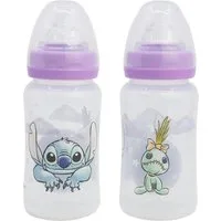 Disney Babyflasche Disney Lilo und Stitch Baby Milchflasche Babyfläschchen Trinkflasche, 240 ml