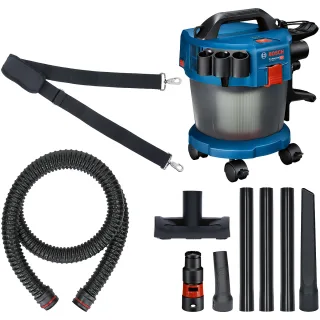 Bosch Akku-Staubsauger GAS 18V-10 L, Solo Version, mit Elektrowerkzeugadapter - 06019C6302
