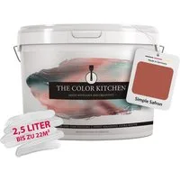 A.S. Création Wand- und Deckenfarbe Seidenmatt Innenfarbe THE COLOR KITCHEN, für Wohnzimmer Schlafzimmer Flur Küche, versch. Rottöne