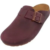 Haflinger Haflinger Porto Lederclog mit Korkfußbett Lederdecksohle Unisex Hausschuh
