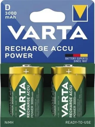 Recharge Accu Power HR20, D (Mono), 3.000 mAh, Akku 2 Stück