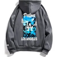 RMK Hoodie Herren Pullover Kapuzenpullover Langarmshirt Oversize LA Los Angeles
