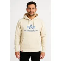 Alpha Industries Kapuzensweatshirt Basic Hoody Baumwollmischung, regular fit